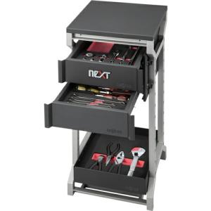 nepros 整備用工具セット neXT ツールセット(27点) ケース間口360×奥行375×高さ740mm ( NTX1NA27A ) 京都機械工具(株) (メーカー取寄)｜orangetool
