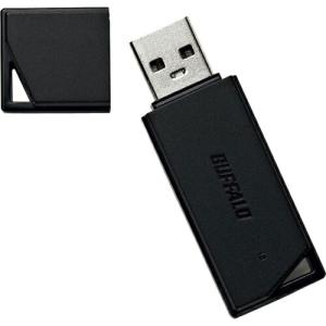 BAFFALO USB2.0 どっちもUSBメモリー 16GB ブラック ( RUF2-KR16GA-BK ) (株)バッファロー｜orangetool