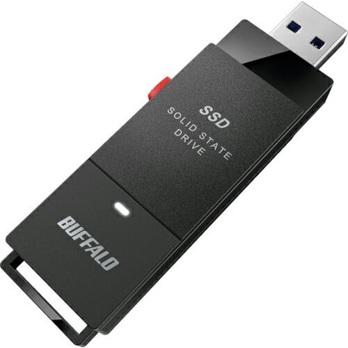 BAFFALO USB3.2(Gen1) ポータブルSSD 1.0TB スティック型 ( SSD-P...