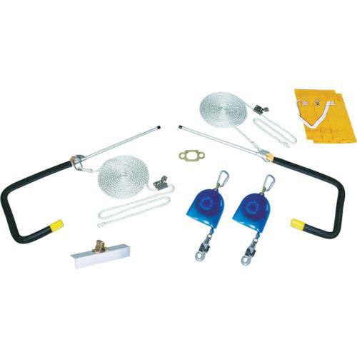 TSUYORON 屋根上作業用墜落防止器具 YU-420 ヤネロップ 2名用 ( YU-420-BX...