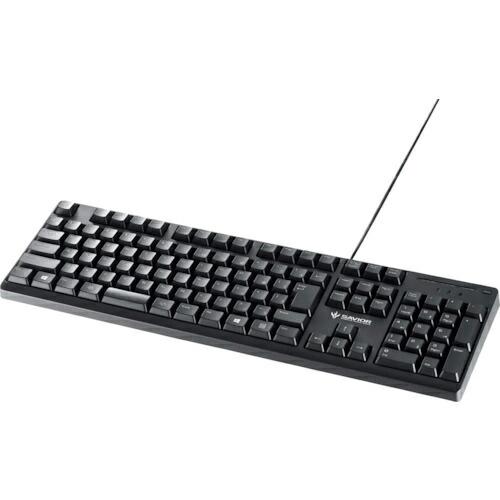 BAFFALO USB&amp;PS/2接続 有線ゲーミングキーボード PS4対応 ブラック ( BSKBC...