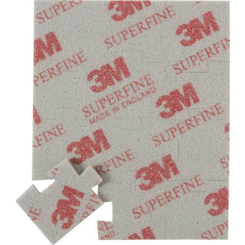 3M ジグソーパズル型スポンジ研磨材 極細目 (1枚=1PK) ( SPONGE JIG SF ) ...