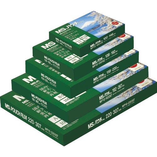 MS パウチフィルム  (100枚入) ( MP10-5782 ) (株)明光商会