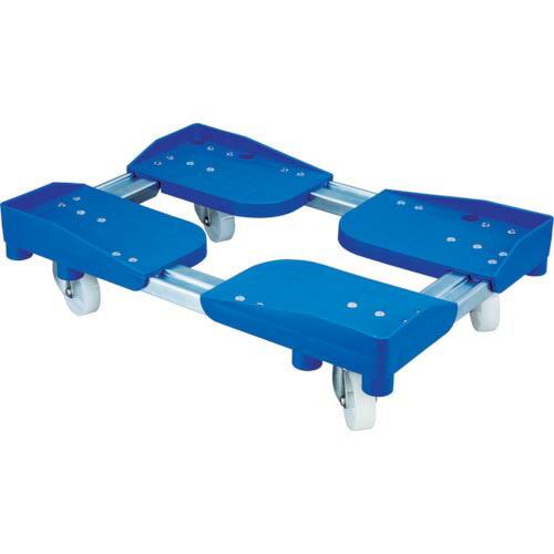 ルート コンテナ台車(伸縮式) ルートボーイ302PP型(樹脂仕様) 最大:幅730×長さ930 質...