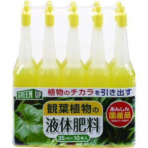 紀陽除虫菊 液体肥料(観葉植物用)35ml×10本入 ( K-2616 )｜orangetool