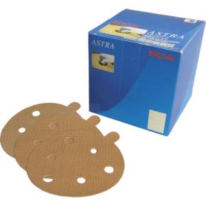 NCA アストラディスク(のり付タイプ穴有) 粒度#80 ( A80E2AD125X0PSAV01 ) (100枚セット) (株)ノリタケコーテッドアブレーシブ｜orangetool