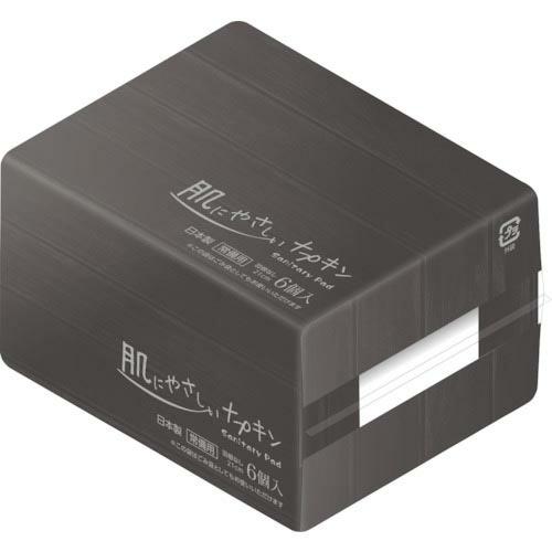 コットン・ラボ 常備用肌にやさしいナプキン6個入  ( S0039-00 ) (50袋セット)