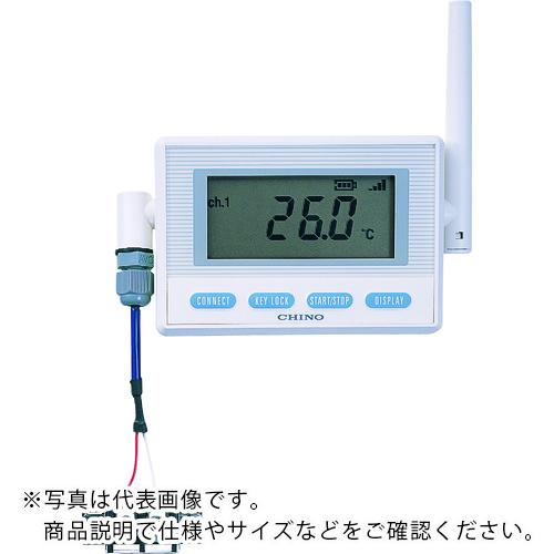 CHINO 監視機能付き無線ロガー 送信器 温度センサ熱電対モデル K熱電対 ( MD8003-K0...