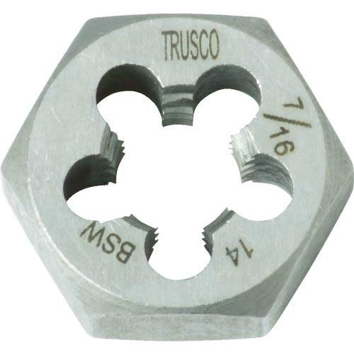 TRUSCO 六角サラエナットダイス W7/16-14 ( TD6-7/16W14 ) トラスコ中山...
