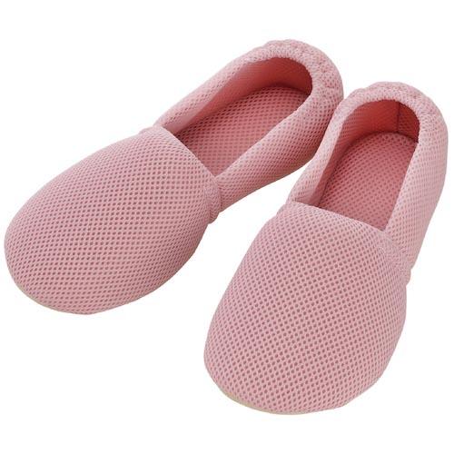 あゆみ エスパドメッシュ ピンク S(20.5~21.5CM)  ( 20240710021 )