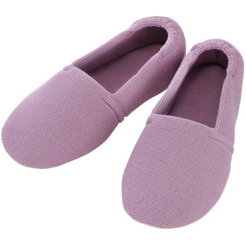 あゆみ エスパド 紫 L(23.5~24.5CM)  ( 20040320041 )