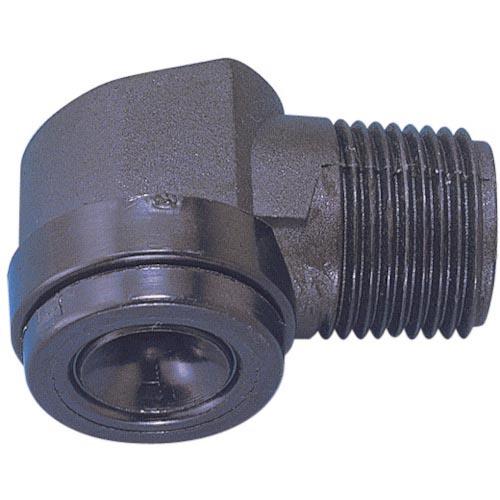 いけうち　目詰まり解消形充円錐ノズル　ＡＪＰシリーズ　ＰＰＳ樹脂製　ネジ３／８オス　８０° ( 3/...