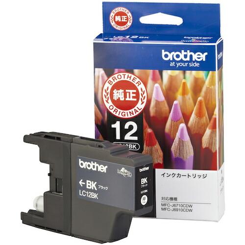 brother インクカートリッジ ブラック ( LC12BK ) ブラザー工業(株) (メーカー取...