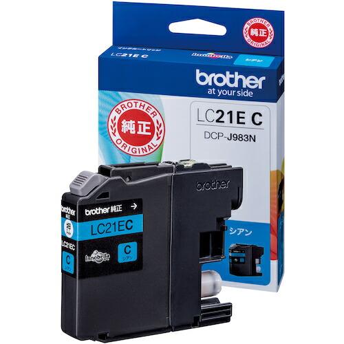 brother インクカートリッジ シアン ( LC21EC ) ブラザー工業(株) (メーカー取寄...