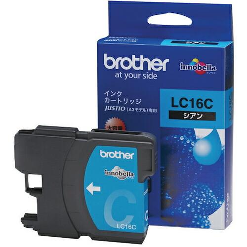 brother インクカートリッジ シアン ( LC16C ) ブラザー工業(株) (メーカー取寄)