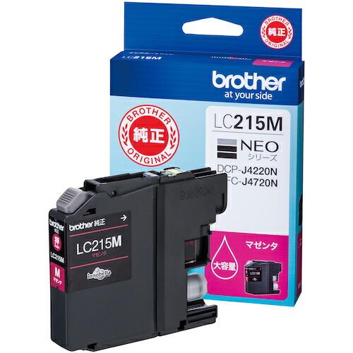 brother インクカートリッジ マゼンタ ( LC215M ) ブラザー工業(株) (メーカー取...