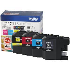 brother インクカートリッジ 4色パック ( LC117/115-4PK ) ブラザー工業(株) (メーカー取寄)｜orangetool