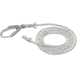 タイタン 垂直親綱 大型フック付 15M ( TSR-24-15 ) サンコー(株)｜orangetool