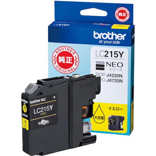 brother インクカートリッジ イエロー ( LC215Y ) ブラザー工業(株) (メーカー取...