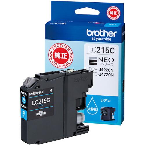 brother インクカートリッジ シアン ( LC215C ) ブラザー工業(株) (メーカー取寄...