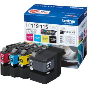 brother インクカートリッジ  4色パック ( LC119/115-4PK ) ブラザー工業(株)｜orangetool