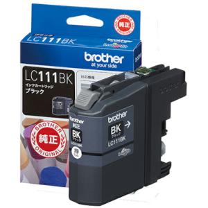 brother インクカートリッジ ブラック ( LC111BK ) ブラザー工業(株) (メーカー取寄)｜orangetool