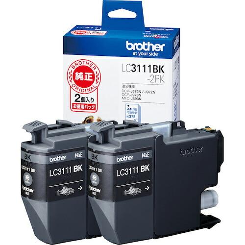 brother インクカートリッジ  ブラック×2個パック ( LC3111BK-2PK ) ブラザ...