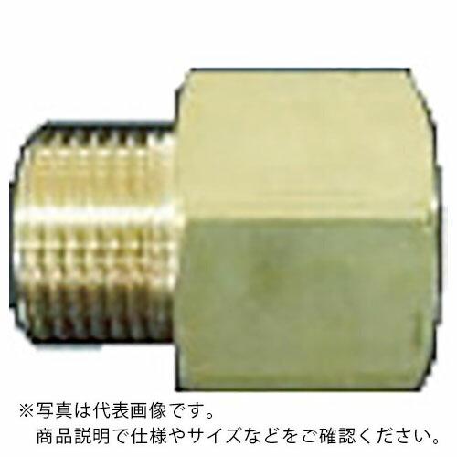 YAMATO オスXメス変換継手 真鍮製  W21-14(左)×RC3/8  (TB114)