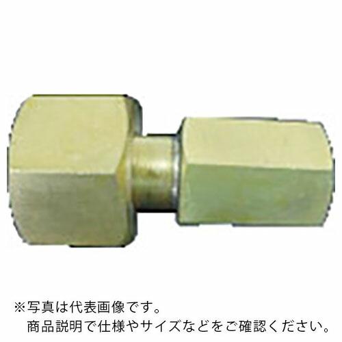 YAMATO メスXメス(袋ナットタイプ)継手 真鍮製  W22-14(右)×G1/2  (TB16...