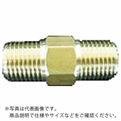 YAMATO オスXオス継手 真鍮製  R1/4×R1/2  (TB21)