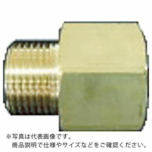 YAMATO オスXメス継手 真鍮製 W22-14(右)×W22-14(左)  (TB84)