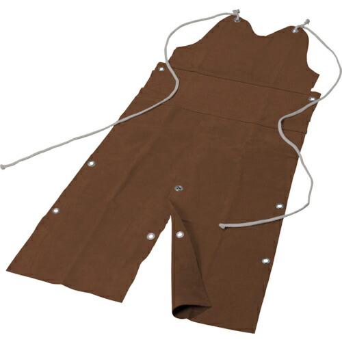 グリーンクロス 床革胸付ローハイド(股アテ付) 茶 BR-AP2307 ( 6300031746 )...