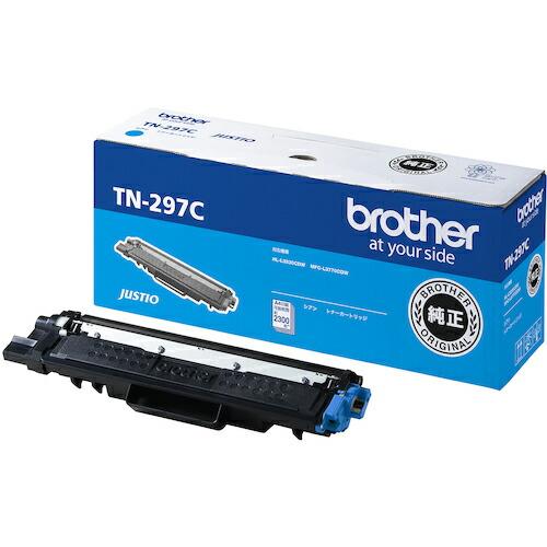 brother トナーカートリッジ 大容量シアン ( TN-297C ) ブラザー工業(株) (メー...