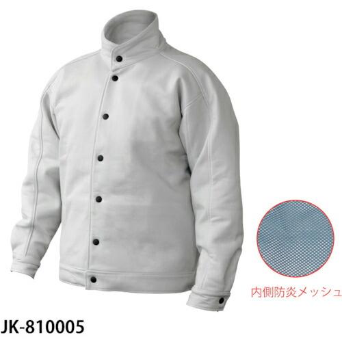 グリーンクロス ボンレザーメッシュ ブルゾン ホワイトLL JK-810005-LL ( 63000...