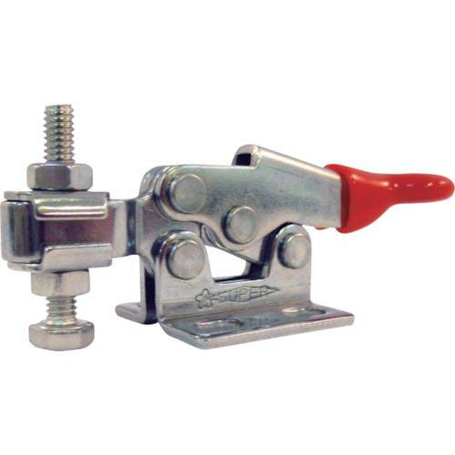 スーパー 下方押え型トグルクランプ(水平ハンドル式) 全長:67mm 締付力:0.2kN フランジベ...
