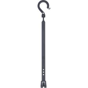 NICHIDO 万能フッカー 300mm 丸フック付 【グレー】 ( BH-300SH-GY ) 日動工業(株)｜orangetool