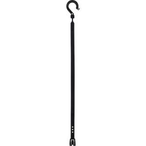 NICHIDO 万能フッカー 500mm 丸フック付 【ブラック】 ( BH-500SH-BK ) 日動工業(株)｜orangetool