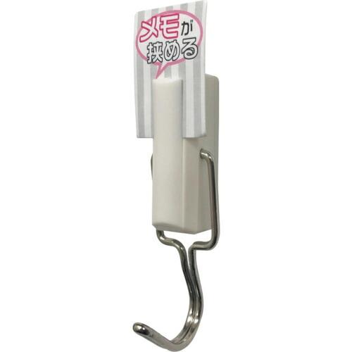 サンケー 強力スリムフック プチ (マグネット式) ホワイトパール ( SH-3W ) サンケーキコ...