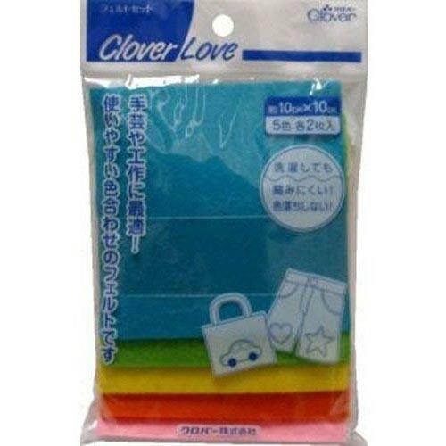 CLOVER CLフェルトセット ブライトカラー ( 77-493 ) (20個セット) クロバー(...