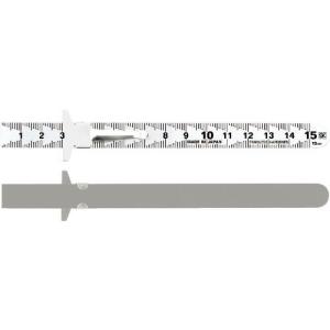 SK クリップスケール快段目盛 15cm 150mm ( SVC-15KD )｜orangetool