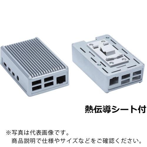 タカチ ( タカチ電機工業 )　Ｒａｓｐｂｅｒｒｙ　Ｐｉ　４Ｂ　放熱型ＤＩＮレールケース (RPHD...