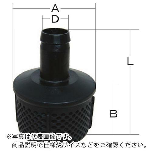 IWA 鉄板入り樹脂(PP)製 ゴミ除け ストレーナー(タケノコ継手) ( 50STT25P ) (...