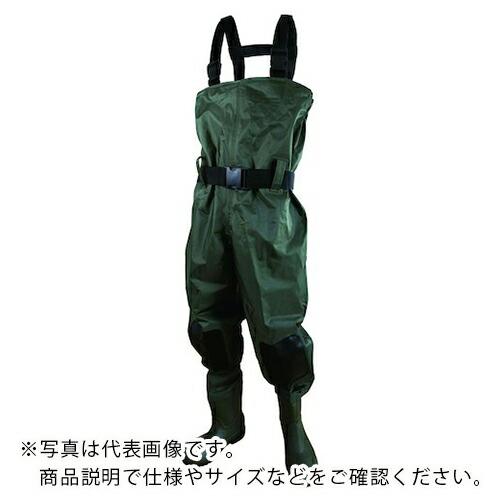 富士手袋 胴付水中長靴 サイズ:LL 鋼鉄製先芯・耐踏抜き鉄板入・胴ベルト付属 ( 2073-LL ...