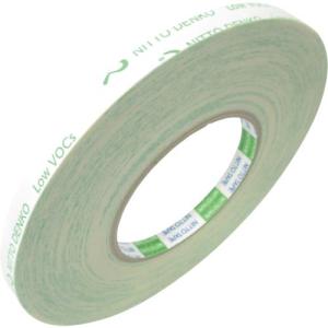 日東 低VOC再はく離可能両面テープ No.5000E 10mm×20m ホワイト ( 5000E-10 ) 日東電工(株)｜orangetool