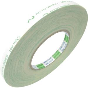 日東 低VOC再はく離可能両面テープ No.5000E 20mm×20m ホワイト ( 5000E-20 ) 日東電工(株)｜orangetool