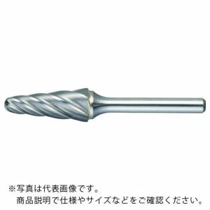 TRUSCO 超硬バー テーパー(先丸) Φ19X刃長38X軸6 アルミカット ( TA7C190 ) トラスコ中山(株)｜orangetool