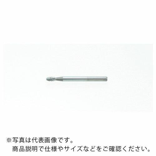 TRUSCO 超硬バー タマゴ型 Φ6.3X刃長9.5X軸3 シングルカット ( TB6B064S ...