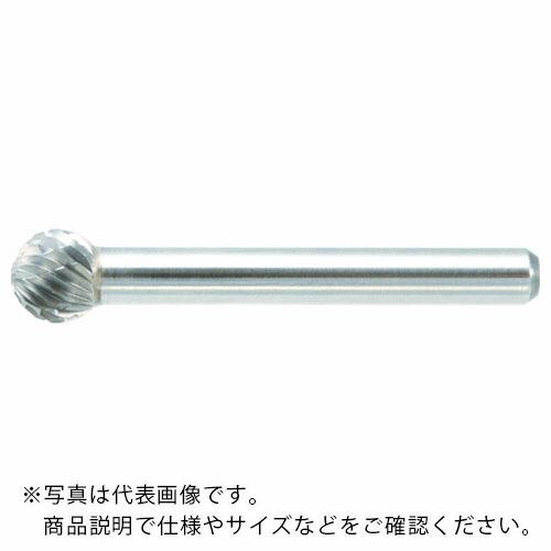 TRUSCO 超硬バー 球型 Φ11X刃長9.5X軸6 ダブルカット ( TB8C110 ) トラス...