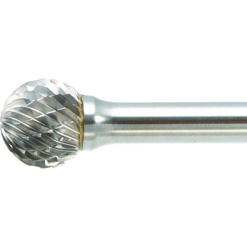 TRUSCO 超硬バー 球型 Φ12.7X刃長11X軸6 ロング ダブルカット ( TB8C127L...