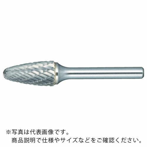 TRUSCO 超硬バー 砲弾型 Φ9.5X刃長19X軸6 コースカット ( TH3C095 ) トラ...